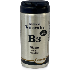 Camette - B3 Vitamin Niacin 400 Mcg.